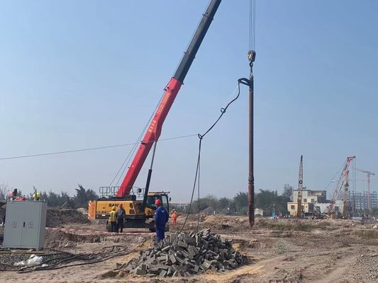 comprar 130kw 377mm Columna de piedra conducción Vibroflotation Método máquina online manufacture