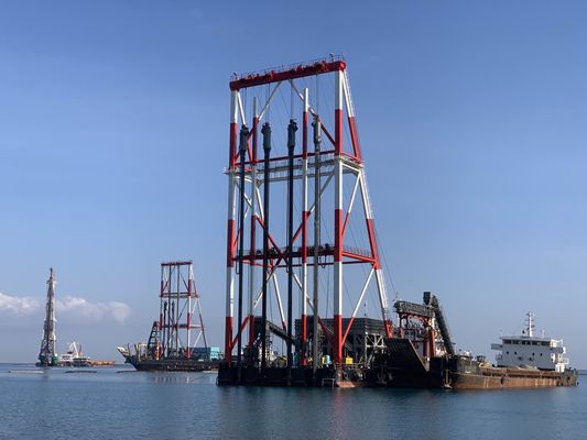 comprar Técnica de vibrafloración de 1800 RPM para la construcción de columnas de piedra en alta mar online manufacture