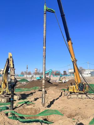 comprar Vibro Compactación método seco Construcción Equipo Vibroflot hidráulico para excavadora online manufacture