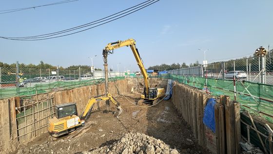 comprar Hydraulic Vibroflot with 150Kw Power and High Compaction Efficiency for Soil Improvement ISO 9001 Certified online manufacture