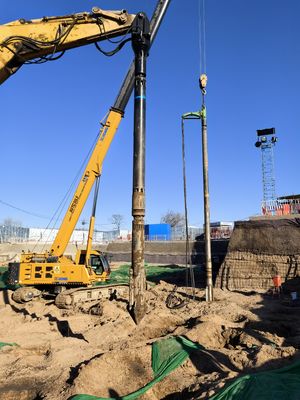 comprar Vibroflot hidráulico con 1700 Kg Peso 220 Kn Max. Fuerza centrífuga y 0-2600 r/min Max. Velocidad para la compresión de Vibro excavadora online manufacture