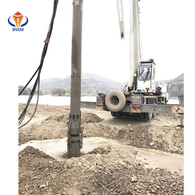 Equipo Vibroflot de alto rendimiento Ingeniería de empilado de compactación Vibro