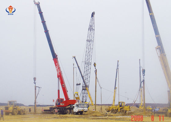 Construcción eléctrica de alto rendimiento Vibro Flotación 180 KW 377 mm Diámetro exterior