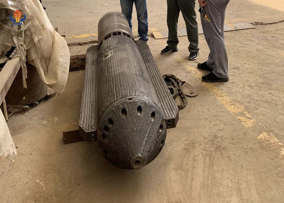 3100 mm longitud de la máquina de empuje de la pila de vibración