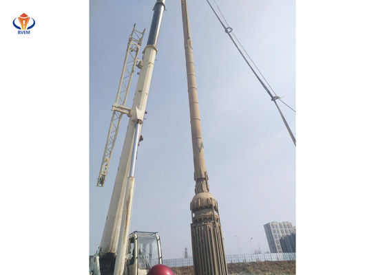 Máquina de reemplazo de Vibro ecológica 75KW Vibro Columnas de piedra Mejora del suelo