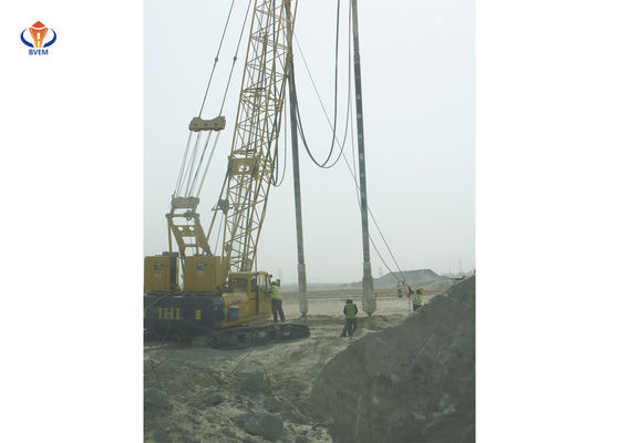 100KW Vibroflot de arena Maquinaria pesada Columna de piedra Mejora del suelo
