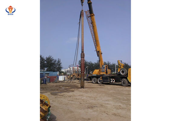 Dispositivo de vibración industrial Vibro Construcción de apilamientos de compactación130KW