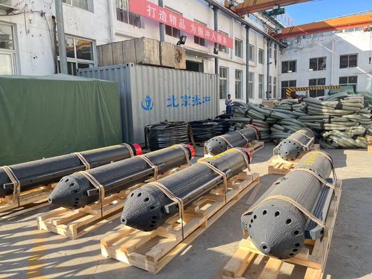 Mejora de suelo del tratamiento de la fundación de la máquina de la viruta de la compactación del Vibro 130kw de Bvem 426m m