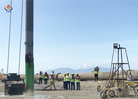 Vibroflotación de alta potencia Compactación Máquina Vibroflot Mejora del suelo de arena