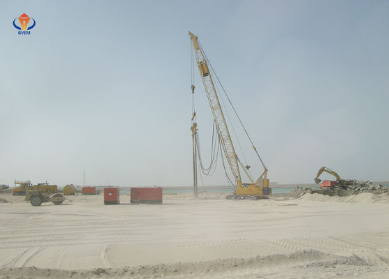 Empresarios profesionales de construcción de empilladoras de Vibro Ingeniería de mejora del suelo Construcción BJV150E-426