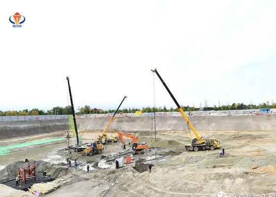 260kw Construcción de acumulación de arena Vibroflotación Compactación