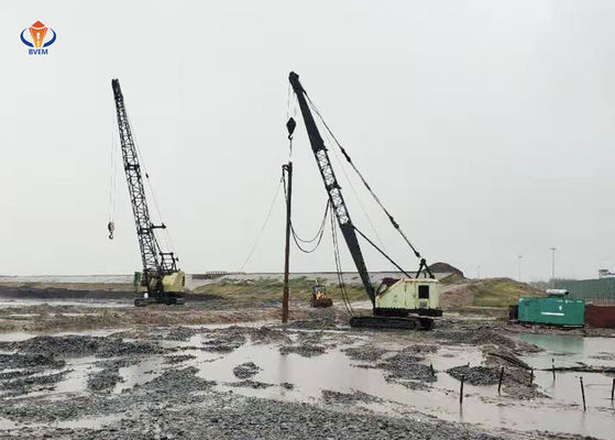 Confiables contratistas de Vibro Piling Vibro Piling Machine con un potente motor Vibroflot