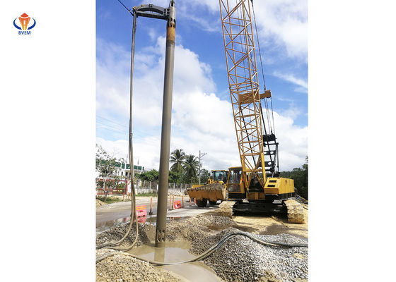 Equipo de pilas compactadas de alto rendimiento Vibro Densificación Mejora del suelo