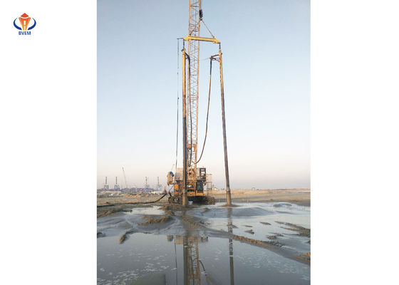 Equipo flotante eléctrico Vibro ecológico con diámetros de pila de trabajo de 800 mm-1200 mm