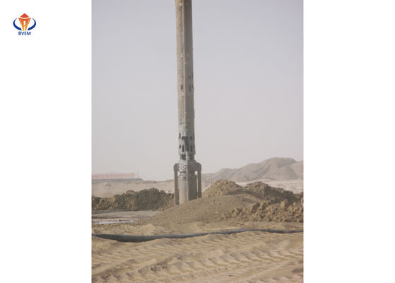 Tratamiento de la base blanda Dispositivo de vibración de 150 KW Compactación del suelo para mejorar la capacidad de carga