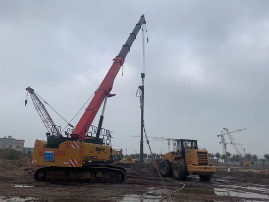 Bvem Alta potencia 260kw Vibroflotación Compactación acumulación de arena