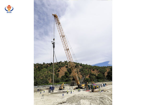 Equipo de pilas compactadas de 180KW para ingeniería de cimientos de pilas Vibro
