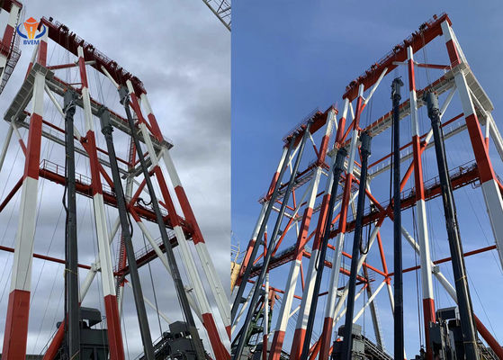 Vibro de alimentación de fondo Equipo de repuesto de pilas Ingeniería Construcción Máquina Vibro