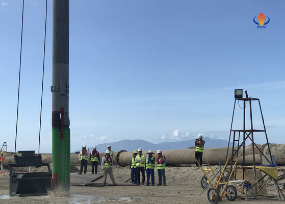 Alto rendimiento de alimentación de fondo Vibroflot Circulación de agua de enfriamiento para la pila de piedra de vibración