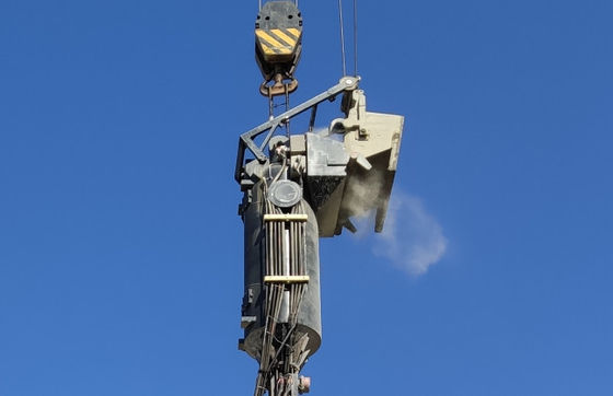 Equipos de construcción Bvem Vibrofloat Método húmedo y seco Aplicación