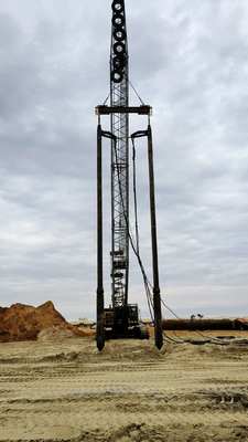 Vibroflotador de alimentación superior para compactación de suelo de alto rendimiento