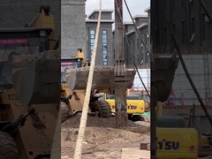 Máquina de reemplazo Vibro profesional Vibroflotación Compactación de suelos sin cohesión