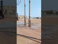 Técnica Equipo de vibración conductor de pila de arena compactación de piedra máquina de columna