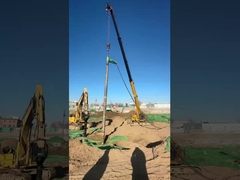 Mejora del suelo Construcción Vibroflot hidráulico 350 mm Diámetro 0-3200 rpm