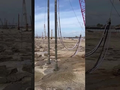 Vibroflot de alimentación superior de acero inoxidable personalizado con refrigeración por agua circulante