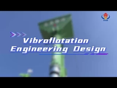 Equipo de vibración de 426 mm en la mejora del suelo