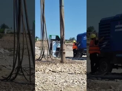 Vibroflot hidráulico de velocidad variable continua