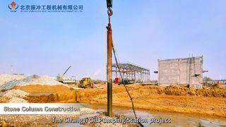 Cimientos más sólidos: BVEM Vibroflot para columnas de piedra